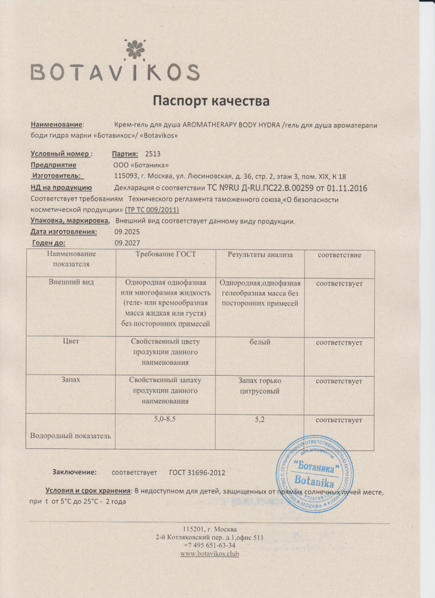 Паспорт №092025